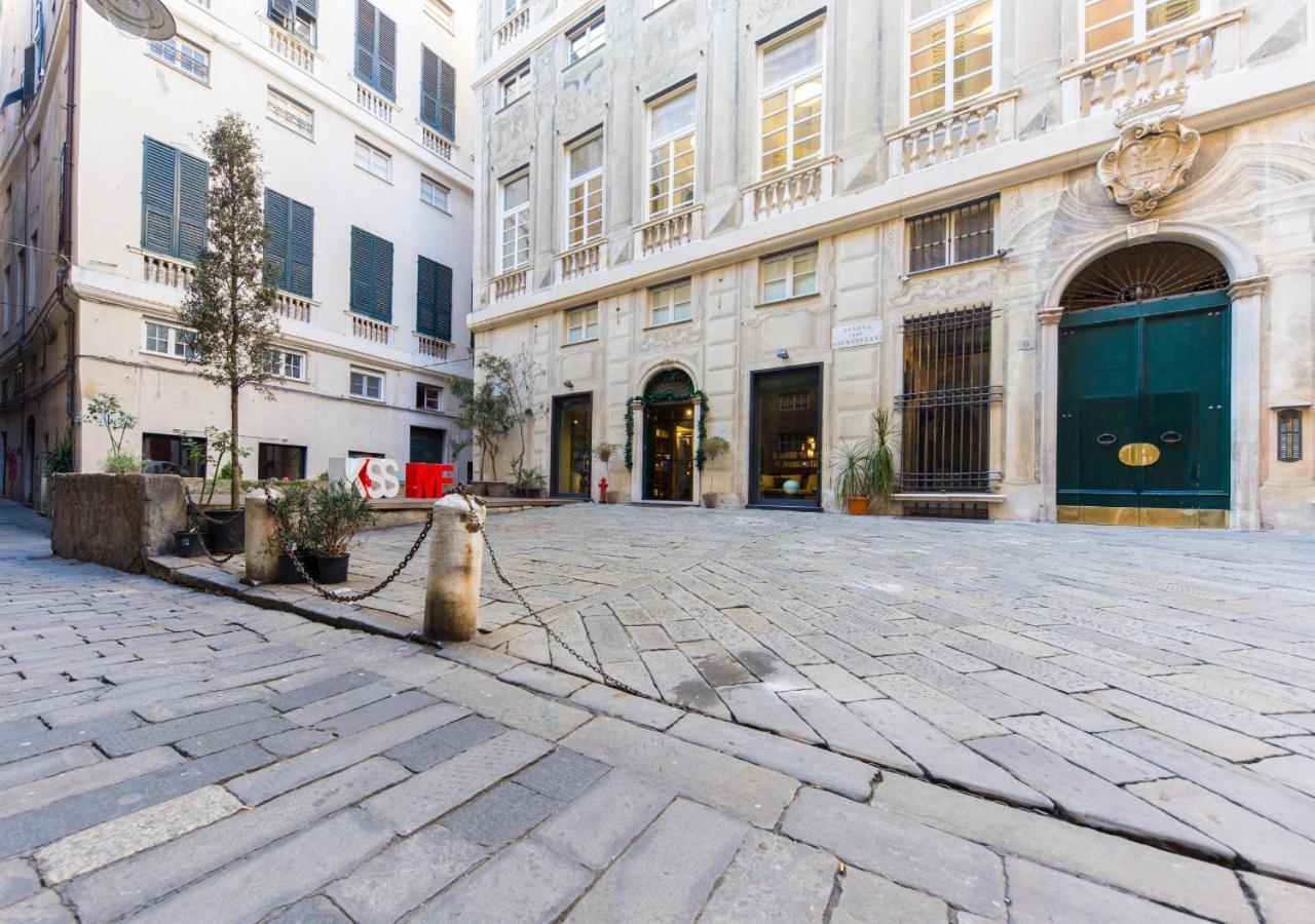 Elegante Loft In Centro Storico Acquario Apartment Genoa Exterior photo